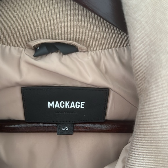 MACKAGE Beige Jacket. NEW - Picture 3 of 8